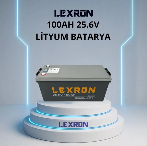 100AH 25.6V LİTYUM BATARYA