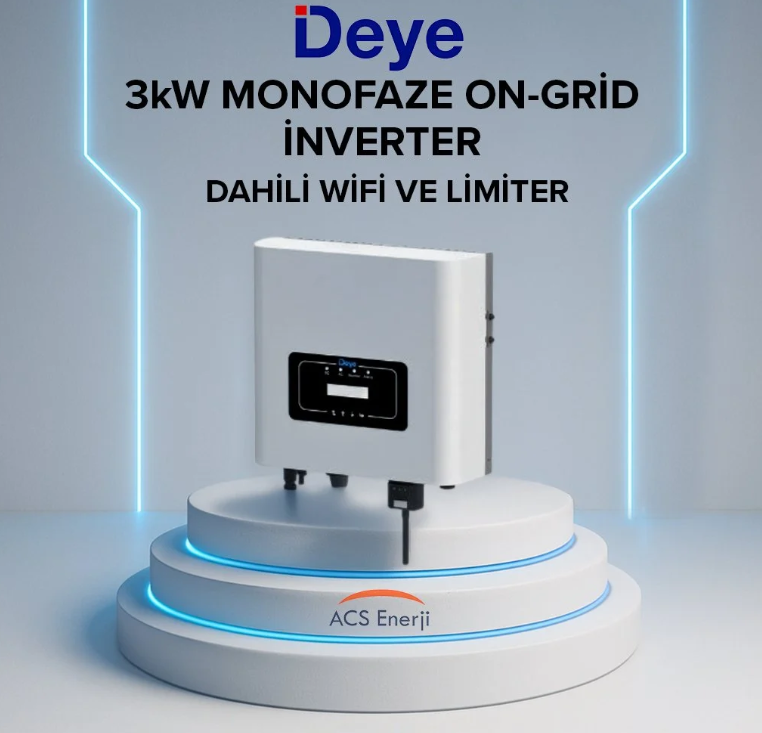 3KW ON-GRİD MONOFAZE İNVERTER