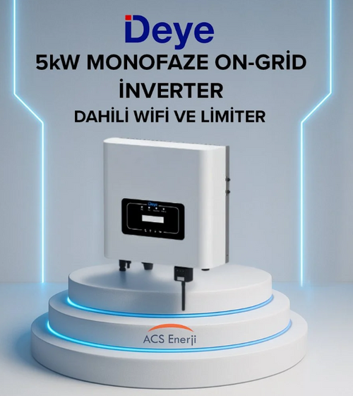 5KW ON-GRİD MONOFAZE İNVERTER