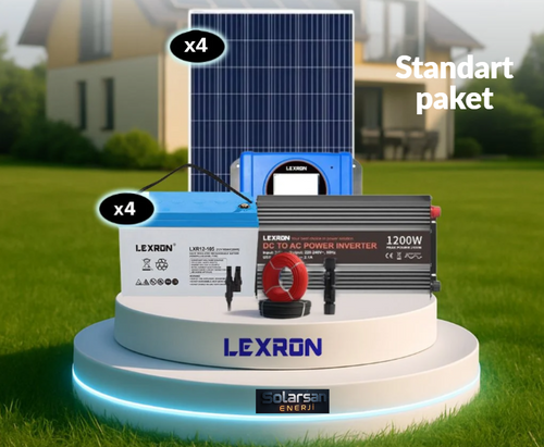 Standart Paket 3.2 KW Jel Akülü Sistem