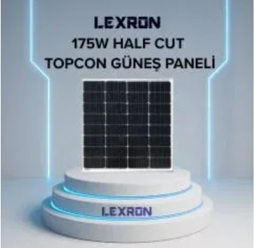 LEXRON 175 MONOKRİSTAL TOPCON GÜNEŞ PANELİ
