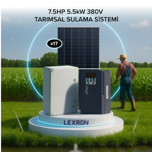 7.5HP 5.5kW (380V) TARIMSAL SULAMA SİSTEMİ