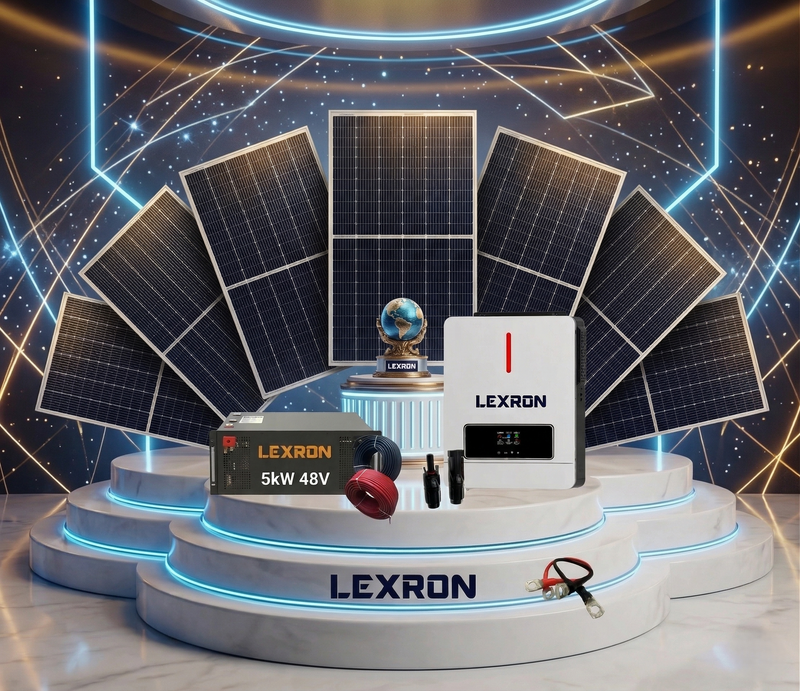 Güçlü Paket 5 KW Lityumlu Sistem